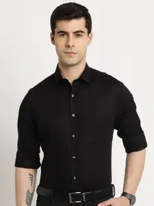 Turtle Standard Spread Collar Cotton Formal Shirt