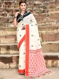 elora Woven Design Pure Cotton Bhagalpuri Saree