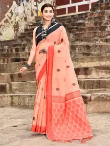 elora Woven Design Pure Cotton Bhagalpuri Saree