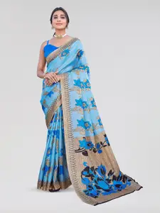 Yashika Floral Art Silk Mysore Silk Saree