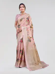 Yashika Floral Art Silk Mysore Silk Saree