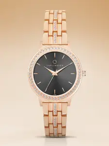 CARLINGTON Women Stainless Steel Bracelet Style Analogue Chronograph Watch Iconic 2035