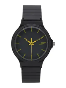 Sonata Men Printed Dial & Straps Analogue Watch NP7964PP08W