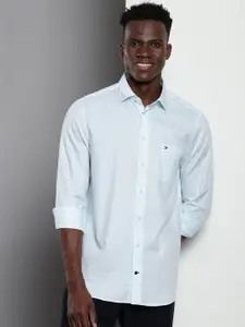 Tommy Hilfiger New Spread Collar Long Sleeves Cotton Casual Shirt