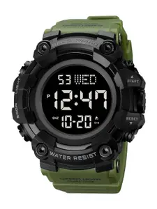 V2A Men Digital Watch V2A-1968-Green