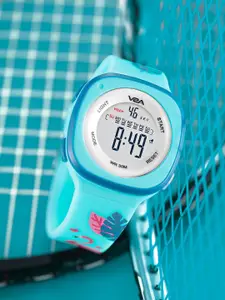 V2A Men Printed Dial Multi Function Analogue Watch DK2207P-Green