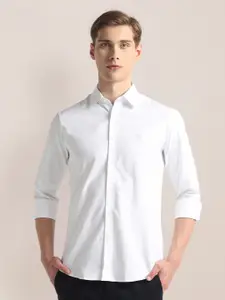 U.S. Polo Assn. Spread Collar Dobby Casual Shirt