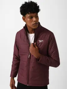 Reebok Mock-Collar Zip-Up Gusto Sporty Jacket