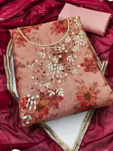 MANVAA Printed Unstitched Dress Material