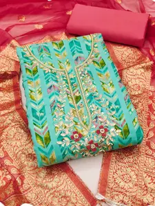 MANVAA Printed Unstitched Dress Material