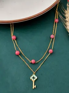 Silvermerc Designs Gold-Plated Bedded Necklace