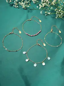 Accessorize Artificial Beads Anklet
