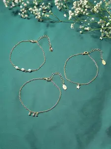 Accessorize Artificial Beads Anklet