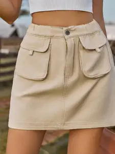 StyleCast Straight Mini Skirt