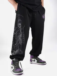 COMICSENSE Men Naruto Anime Sasuke Shadowkage printed Cotton Baggy Fit Joggers