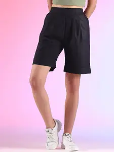 FITHUB Women Loose Fit High-Rise Training or Gym Shorts