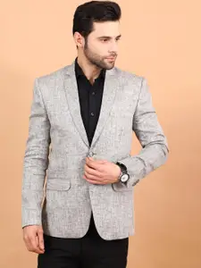 Wintage Textured Single Breasted Blazers