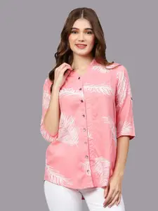 Indietoga Classic Tropical Printed Casual Shirt