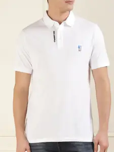 Karl Lagerfeld Polo Collar Cotton T-Shirt