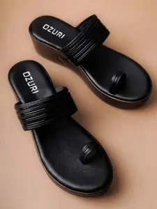 Ozuri One Toe Wedge Heels