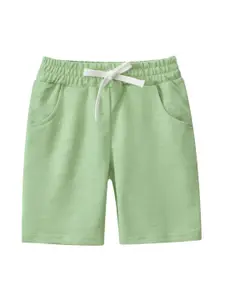 StyleCast Boys Mid-Rise Rapid-Dry Cotton Shorts