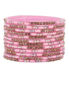 LAVAZZA Set Of 12 Zircon-Studded Bangles