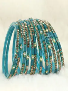 LAVAZZA Set Of 12 Glass Bangles