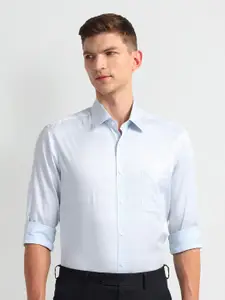 Arrow Slim Fit Textured Dobby Spread Collar Long Sleeves Cotton 1851 Formal Shirt