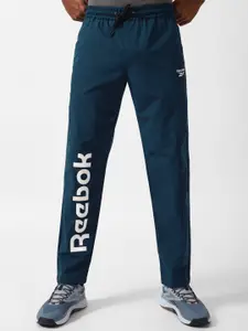 Reebok Men Everyday Logo-Printed Track Pants