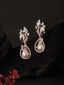 Saraf RS Jewellery Contemporary Drop Earrings