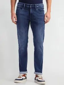 Arrow Sport Men Jameson Slim Fit Mid-Rise Light Fade Stretchable Jeans
