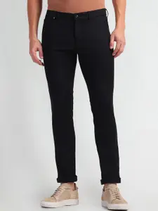 Arrow Sport Autopress Men Slim Fit Mid-Rise Trouser