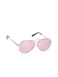 French Connection Women Aviator Sunglasses with UV Protected Lens