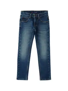 Pepe Jeans Boys Slim Fit Heavy Fade Stretchable Jeans