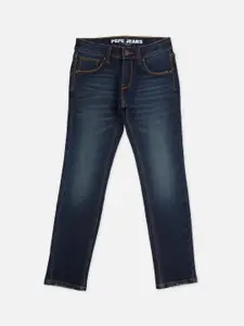 Pepe Jeans Boys Slim Fit Stretchable Jeans
