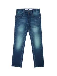 Pepe Jeans Boys Slim Fit Clean Look Light Fade Stretchable Jeans