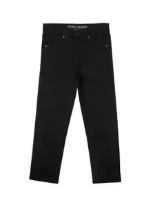 Pepe Jeans Boys Wide Leg Clean Look Mid-Rise Stretchable Jeans