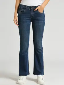 Pepe Jeans Women Slim Fit Light Fade Clean Look Stretchable Jeans