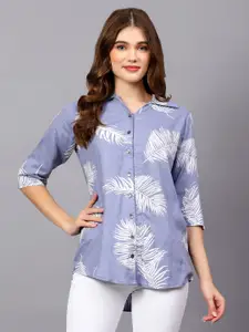 Indietoga Classic Tropical Printed Casual Shirt