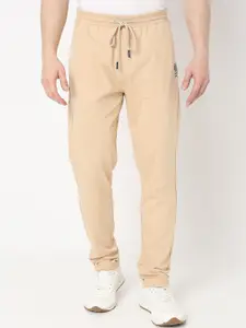 Underjeans by Spykar Men Cotton Mid-Rise Track Pant