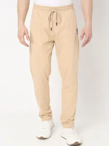 Underjeans by Spykar Men Mid Rise Cotton Track Pants