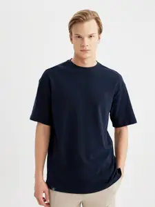 DeFacto Round Neck Pure Cotton T-shirt