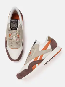 Reebok Men Colourblocked Classic Nylon Vintage Running Shoes
