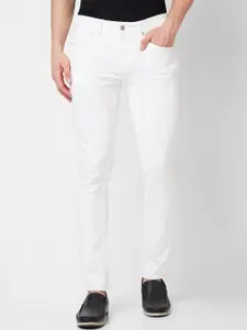 SPYKAR Men Skinny Fit Low-Rise Clean Look Cotton Jeans