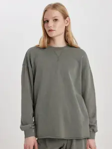 DeFacto Women Cotton Sweatshirt