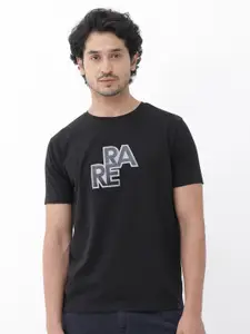 RARE RABBIT Men Raw Edge T-shirt