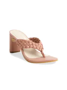 ERIDANI Embellished Block Sandals