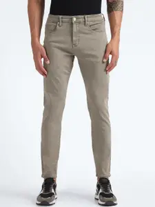 Flying Machine Men Tapered Fit Clean Look Stretchable Jeans