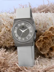 Franklord ERA LITE Women Leather Straps Analogue Watch F-140 GRGL