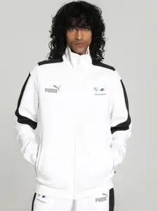 PUMA Motorsport BMW M Motorsport MT7+ Colourblocked Cotton Track Jacket